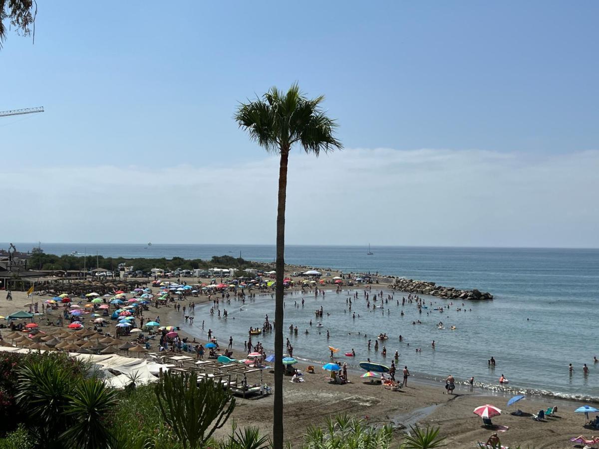 Playa Cristo Amazing Beach Terrace Appartment Estepona Eksteriør billede