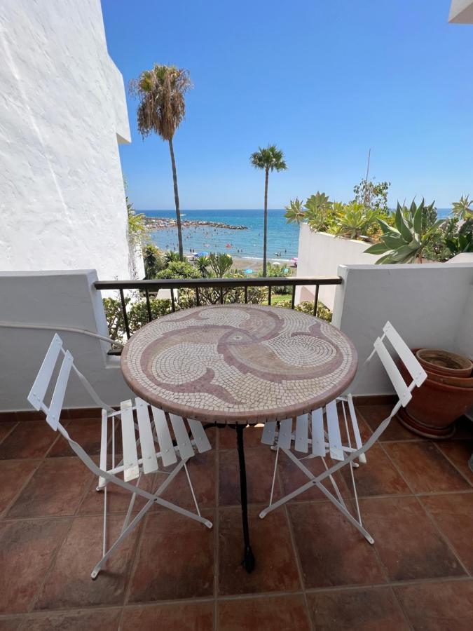 Playa Cristo Amazing Beach Terrace Appartment Estepona Eksteriør billede
